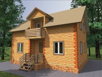 Каркасный дом 7х9 | Строительство домов в Боровичи